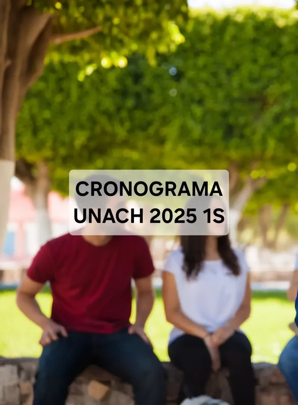 Imagen de Cronograma del Proceso de Admisión 2025 1S | Universidad Nacional de Chimborazo