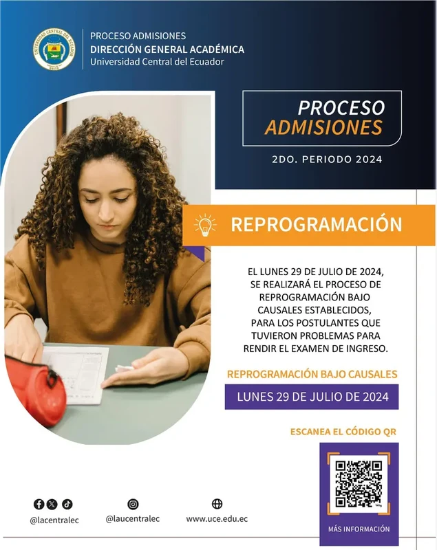 Imagen de ¿Cuándo Será la Reprogramación de la UCE 2024 2S?