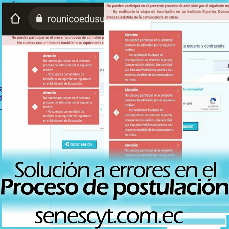 Imagen de Resolviendo tus dudas sobre la postulación 2023: Secretaría de Educación Superior Senescyt