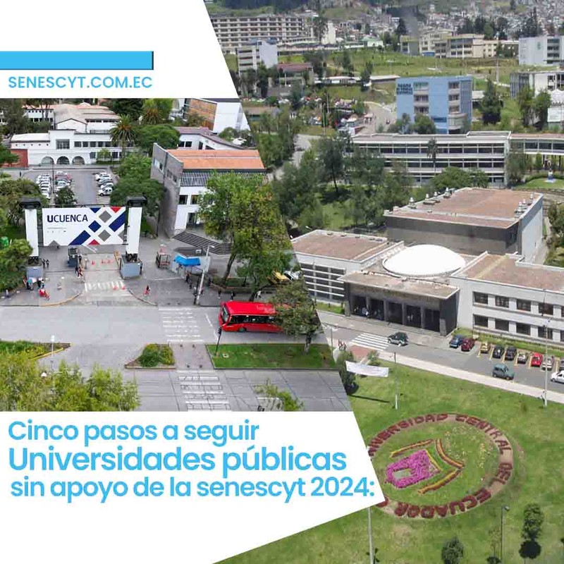 Imagen de 5 Pasos para el Proceso de Admisión 2024 en Universidades Públicas: Sin Apoyo de la Senescyt