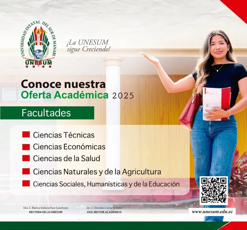 Imagen de Oferta Académica 2025 - Universidad Estatal del Sur de Manabí (UNESUM)