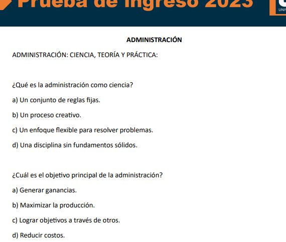Imagen de Guías UNEMI - Administración