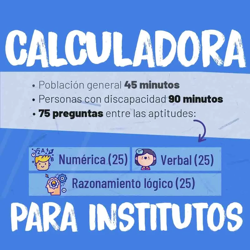 Imagen de Calculadora Institutos 1S 2024: Obtener Nota con el Total de Aciertos