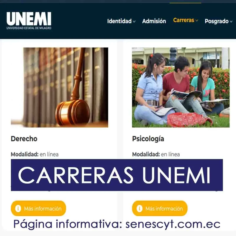 Imagen de Carreras UNEMI 1s 2024