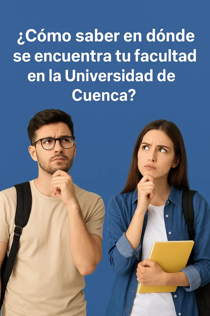 Cómo saber en dónde se encuentra tu facultad en la Universidad de Cuenca