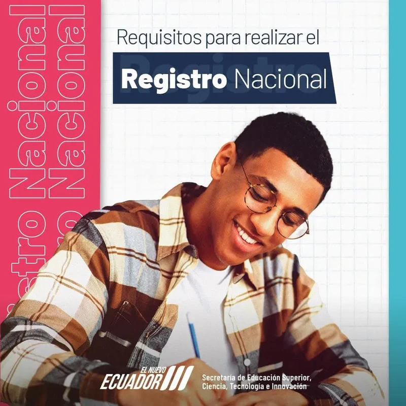Imagen de Requisitos para Realizar el Registro Nacional