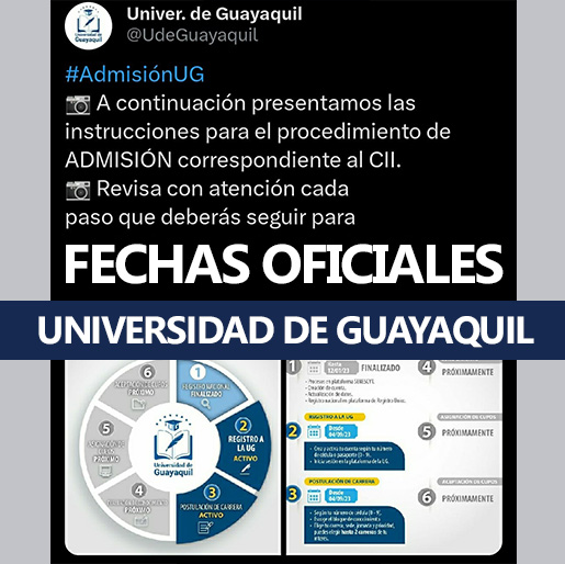 Imagen de Registro y Postulación de Carrera UG desde el 4/9/2023