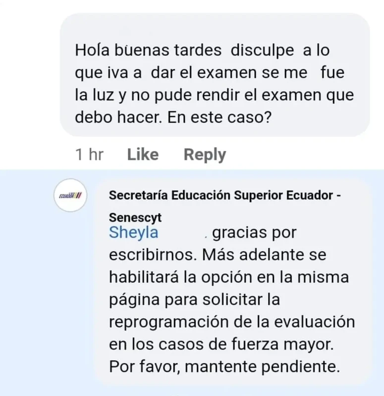 Imagen de Habrá reprogramación para Institutos públicos?