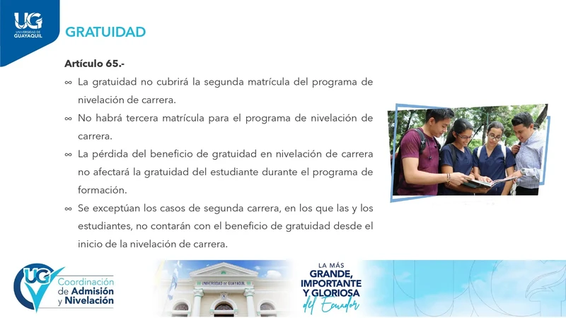 Imagen de Política de Gratuidad | UG 2024 1s