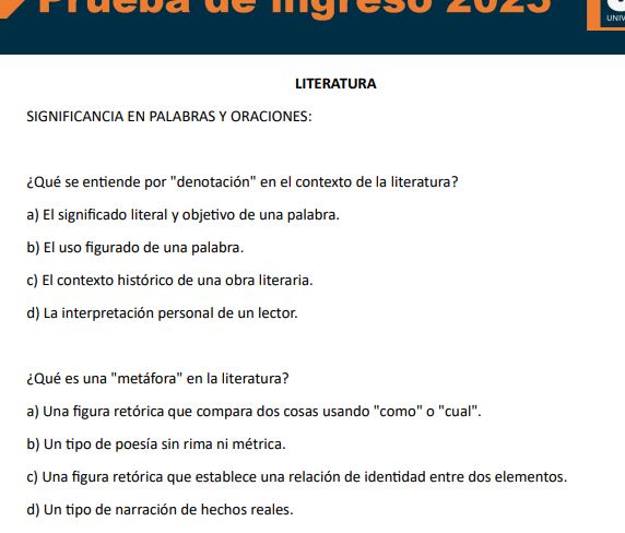 Imagen de Guías UNEMI - Literatura