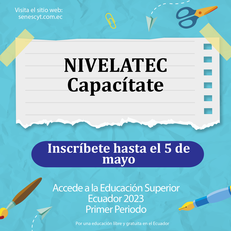 Imagen de NivelTEC: Capacitación en Carreras Tecnológicas y Homologación de Conocimientos