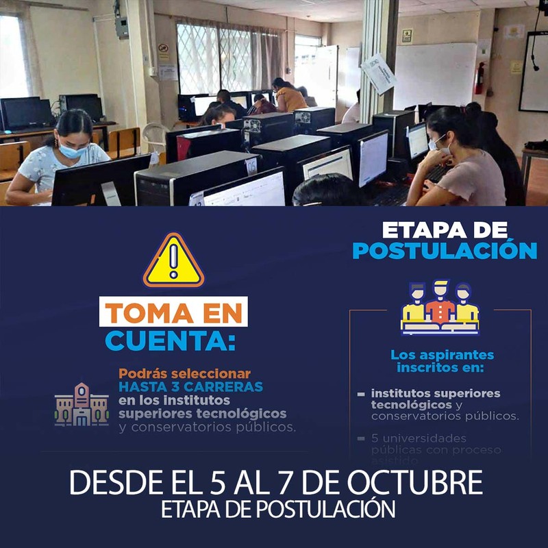Imagen de Postulación del 5 al 7 de octubre