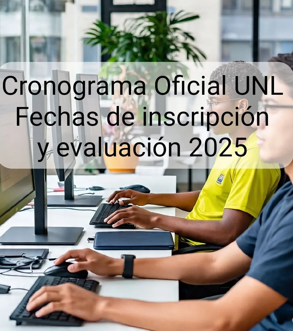 Imagen de Fechas oficiales de inscripción y evaluación UNL 2025: cronograma de admisión actualizado