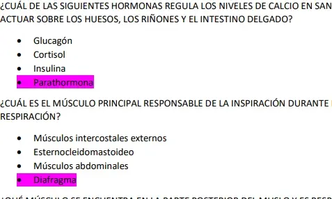 Guías de Estudio de Enfermería del Examen UTEQ Universidad Técnica Estatal de Quevedo 2024 2S | Ejercicios y Respuestas