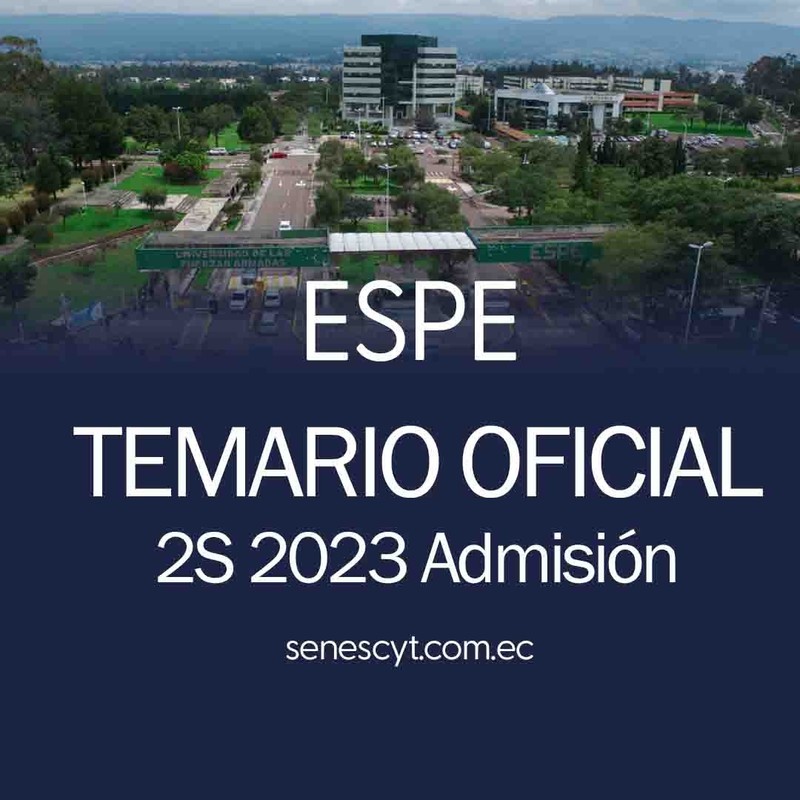 Temario ESPE
