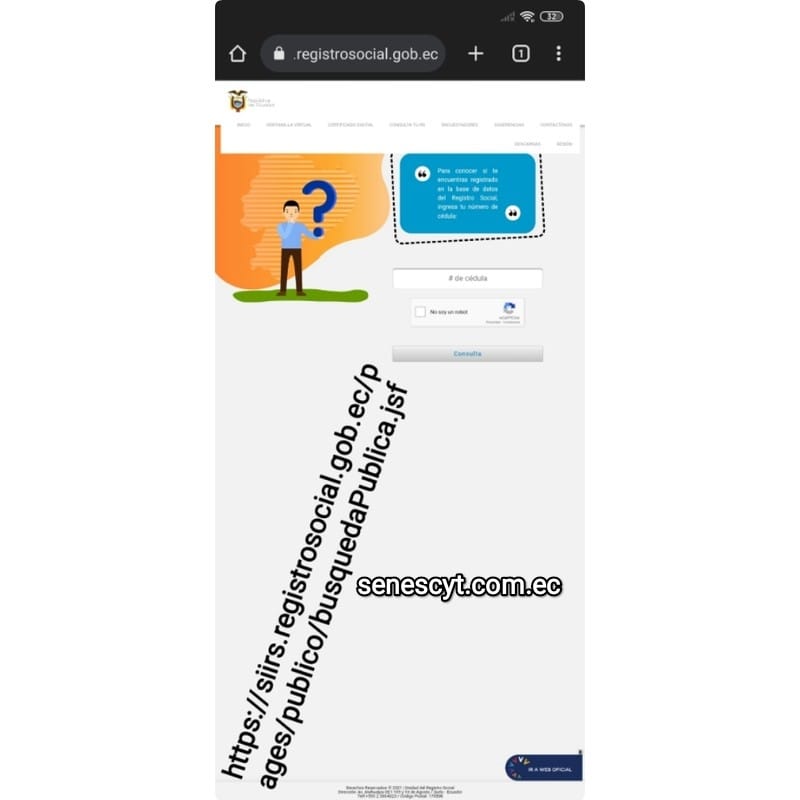 Imagen de ¿No has recibido el correo del registro social? ¿Quieres verificar si tus datos del registro nacional están registrados o estan anulados?