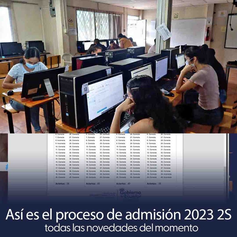 Imagen de Así es el proceso de admisión 2023 2S