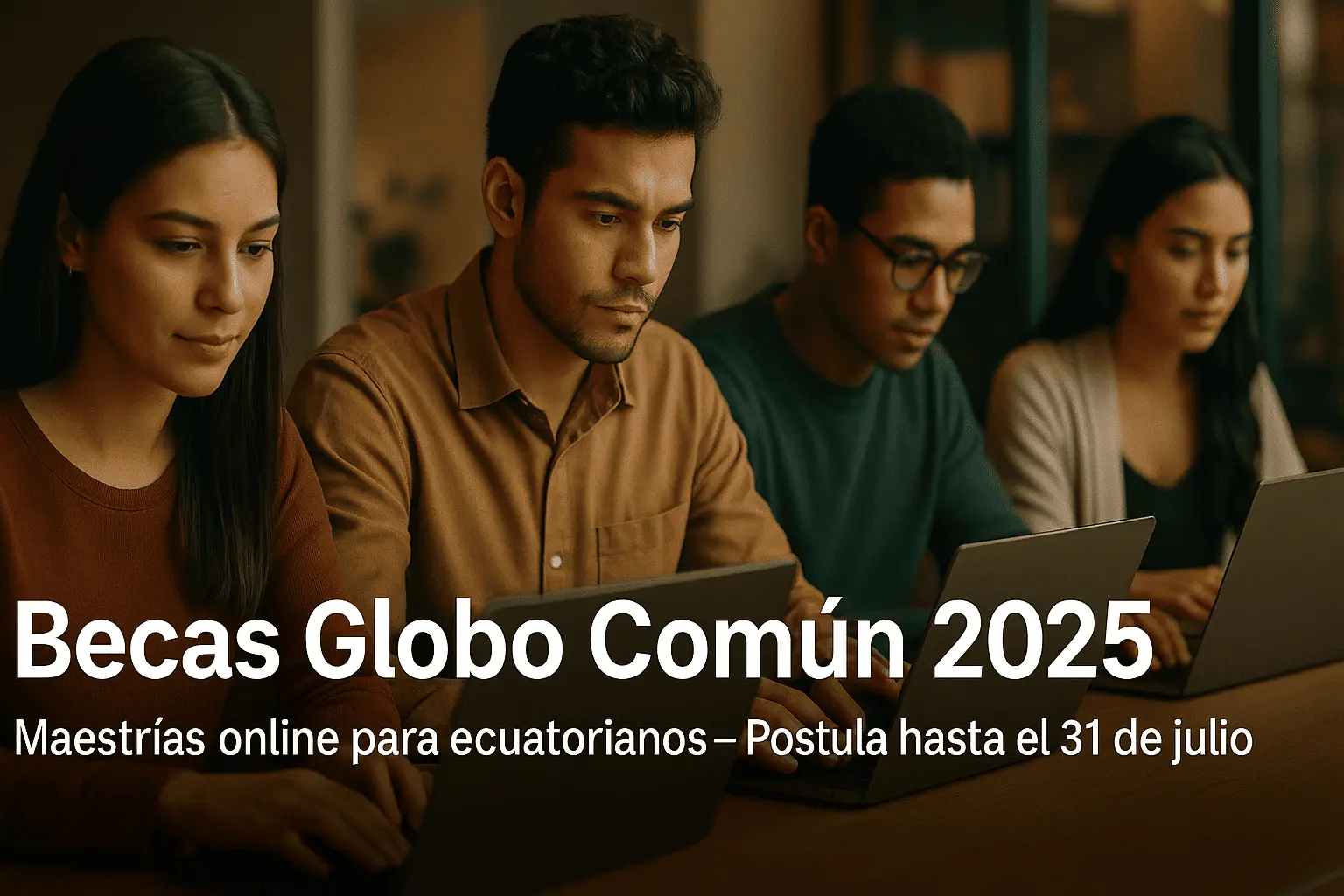 Imagen de Globo Común Julio 2025: Becas para Maestrías Online Internacionales para Ecuatorianos
