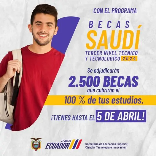 Imagen de Cómo Acceder a una Beca para Institutos Superiores Tecnológicos y Técnicos 2024 - 1S