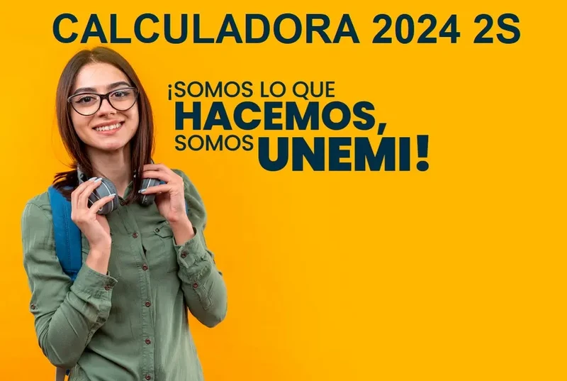 Calculadora de Nota de Postulación UNEMI 2024 Segundo Semestre