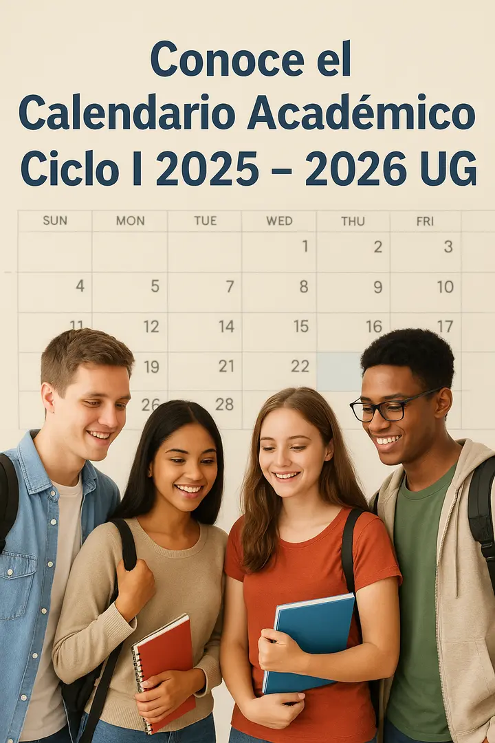 Conoce el Calendario Académico Ciclo I 2025 – 2026 y Curso de Nivelación Online | Universidad de Guayaquil