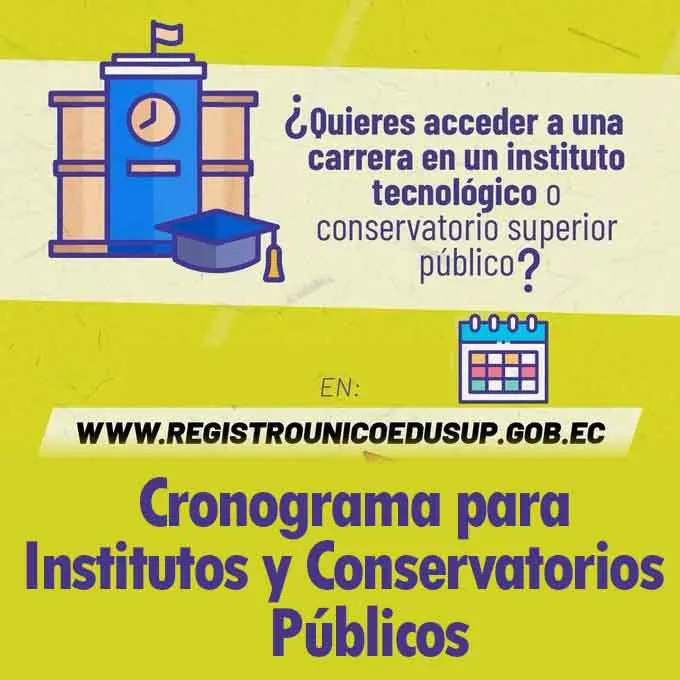 Imagen de Cronograma SENESCYT 2024 1s: Fechas
