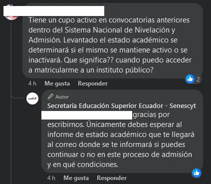 Imagen de Si tienes un cupo activo, debes esperar al informe de estado académico | 2024 2S