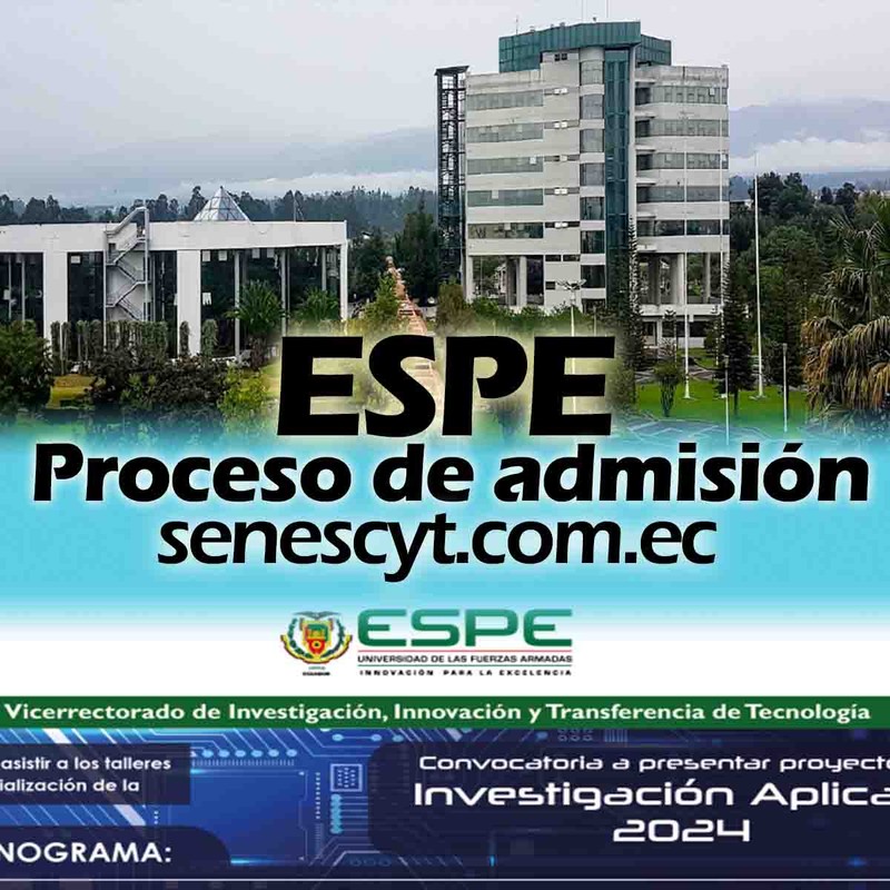 Imagen de Proceso de Admisión ESPE -  Matriculación