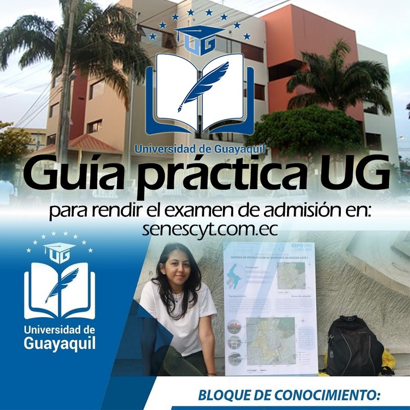 Imagen de Guía práctica para el examen de admisión a la Universidad de Guayaquil | UG