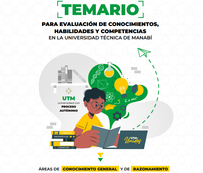 Imagen de Temario de Evaluación de Conocimientos, Habilidades y Competencias en la Universidad Técnica de Manabí