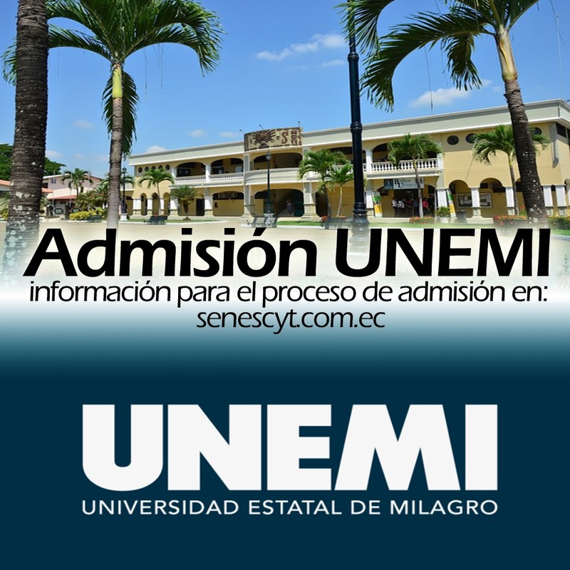 Imagen de Proceso de Admisión UNEMI 2023