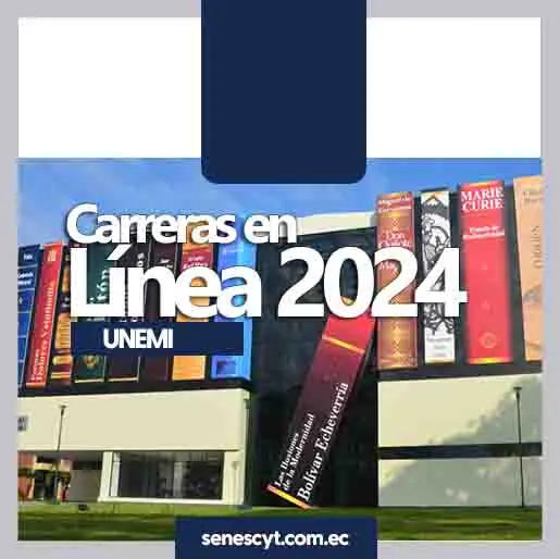 Carreras en Línea UNEMI 2024