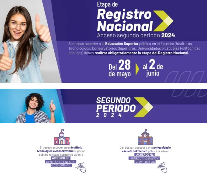 Imagen de Link para Realizar el Registro Nacional 2024 Segundo Periodo