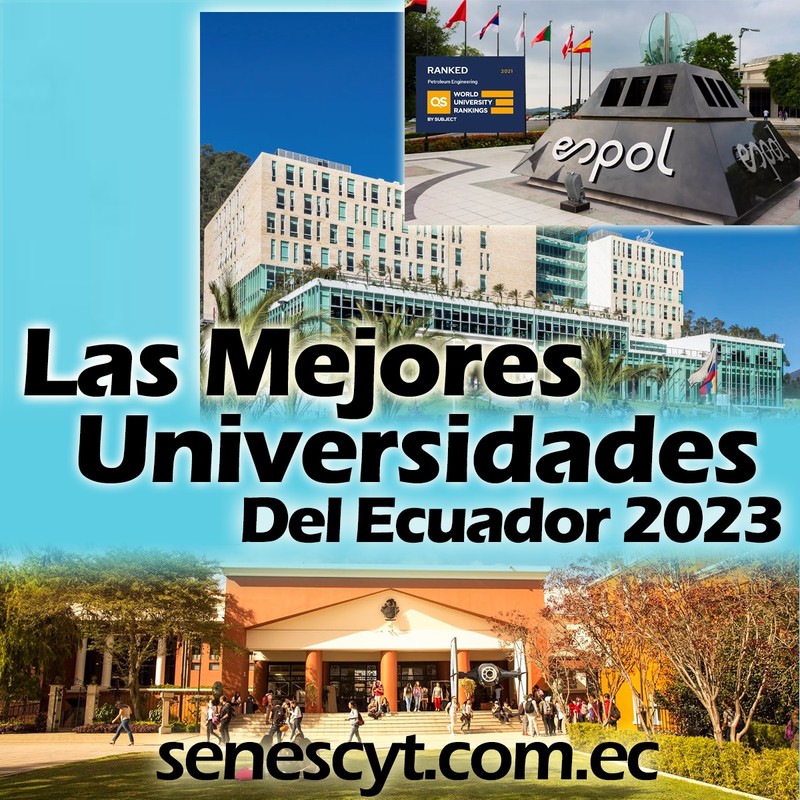 Imagen de Las Mejores Universidades de Ecuador según los Rankings de SCIMAGO INSTITUTIONS 2023