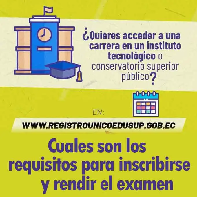 Imagen de Requisitos para Inscribirse y Rendir el Examen de la Senescyt