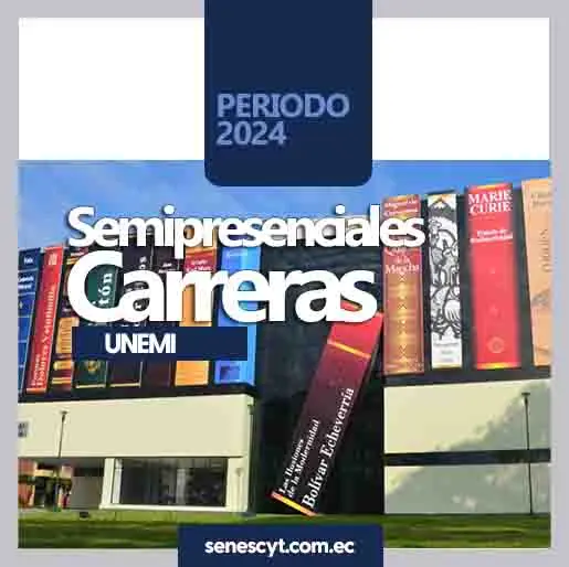 Carreras Semipresenciales UNEMI 2024