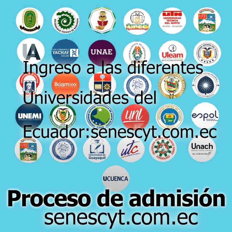 Imagen de Admisión y Matriculación en Universidades Públicas y Privadas del Ecuador