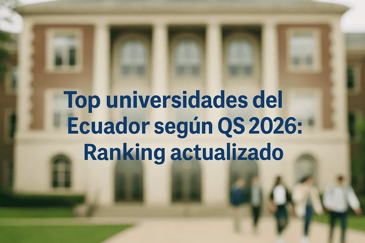 Imagen de Top universidades del Ecuador según QS 2026
