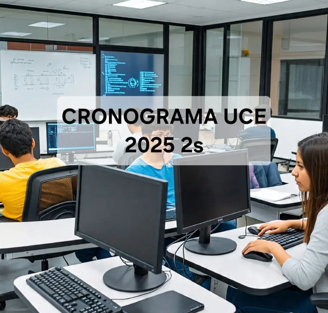 Imagen de Cronograma de Inscripciones UCE 2025 Segundo Semestre: ¿Cómo Realizar tu Registro Paso a Paso?