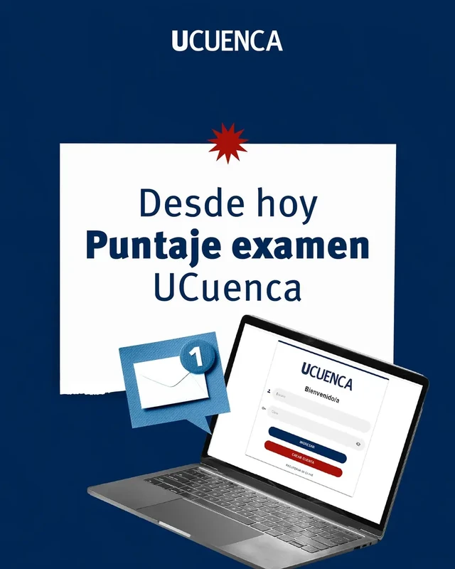 Imagen de Consulta tu Puntaje del Examen UCUENCA 2024