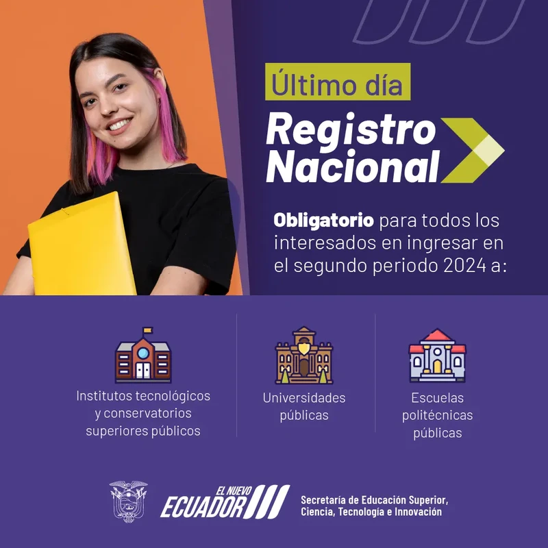 Imagen de Último día para el Registro Nacional | 2024 2s
